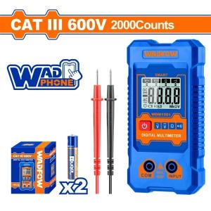 Đồng hồ vạn năng kỹ thuật số 600V-2000 số đếm Wadfow WDM1501