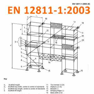 Tiêu chuẩn BS EN 12811-1:2003 yêu cầu và thiết kế giàn giáo
