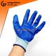 Găng tay bảo hộ đa năng sợi poly phủ nitrile bàn và ngón tay đạt tiêu chuẩn châu Âu EN 388:2003