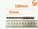 Kích cỡ của mũi khoan gạch men chuôi lục 5.5mm UNIKA TJ Nhật Bản.