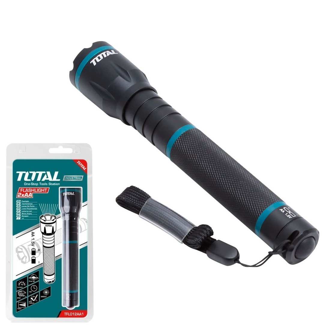 Total TFL 013AAA1 thuộc loại đèn công nghiệp loại nhỏ sử dụng hiệu điện 1.5V
