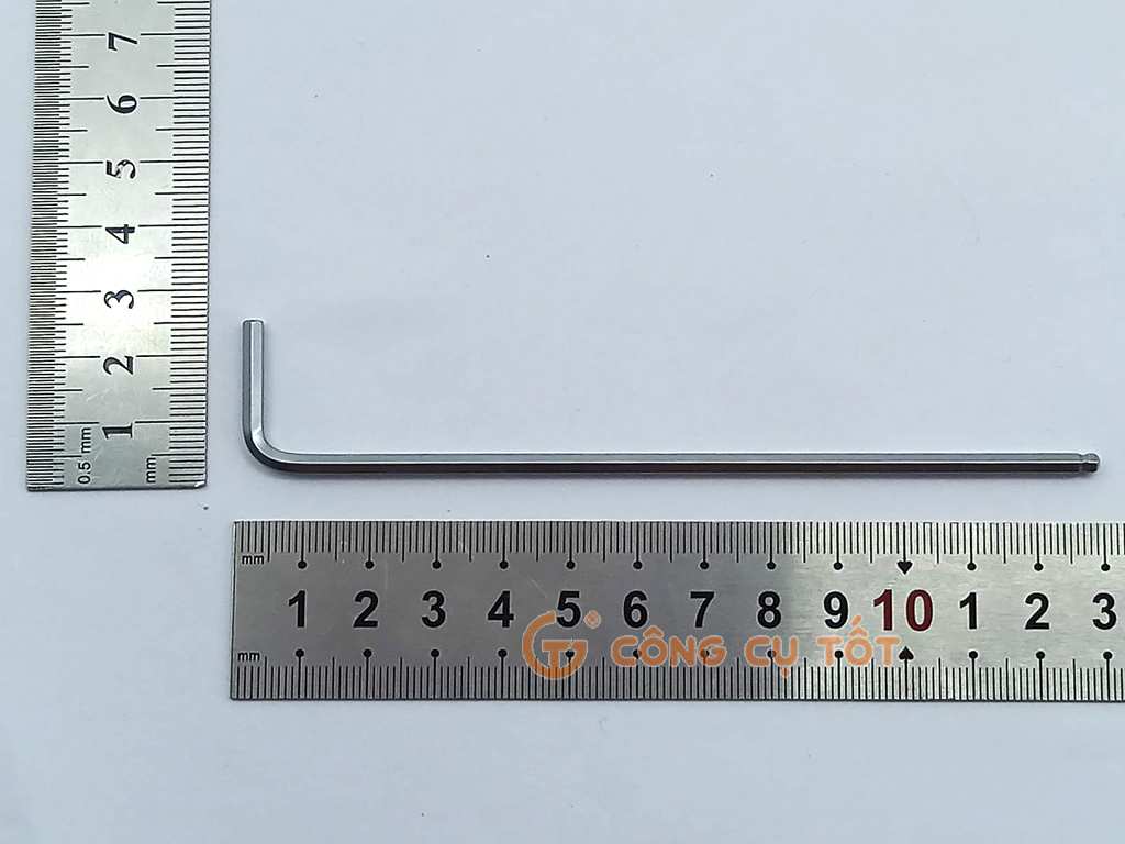 Lục giác bi chữ L 2 đầu thép S2 Standard 3mm