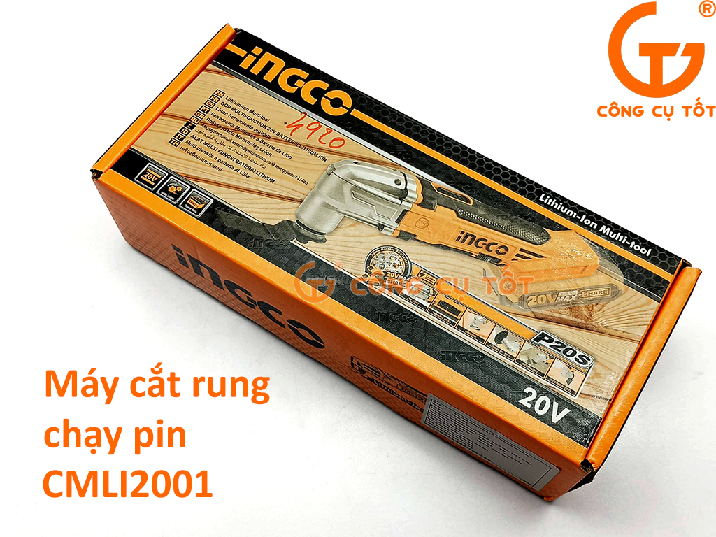 Máy cắt rung chạy pin 20V INGCO CMLI2001