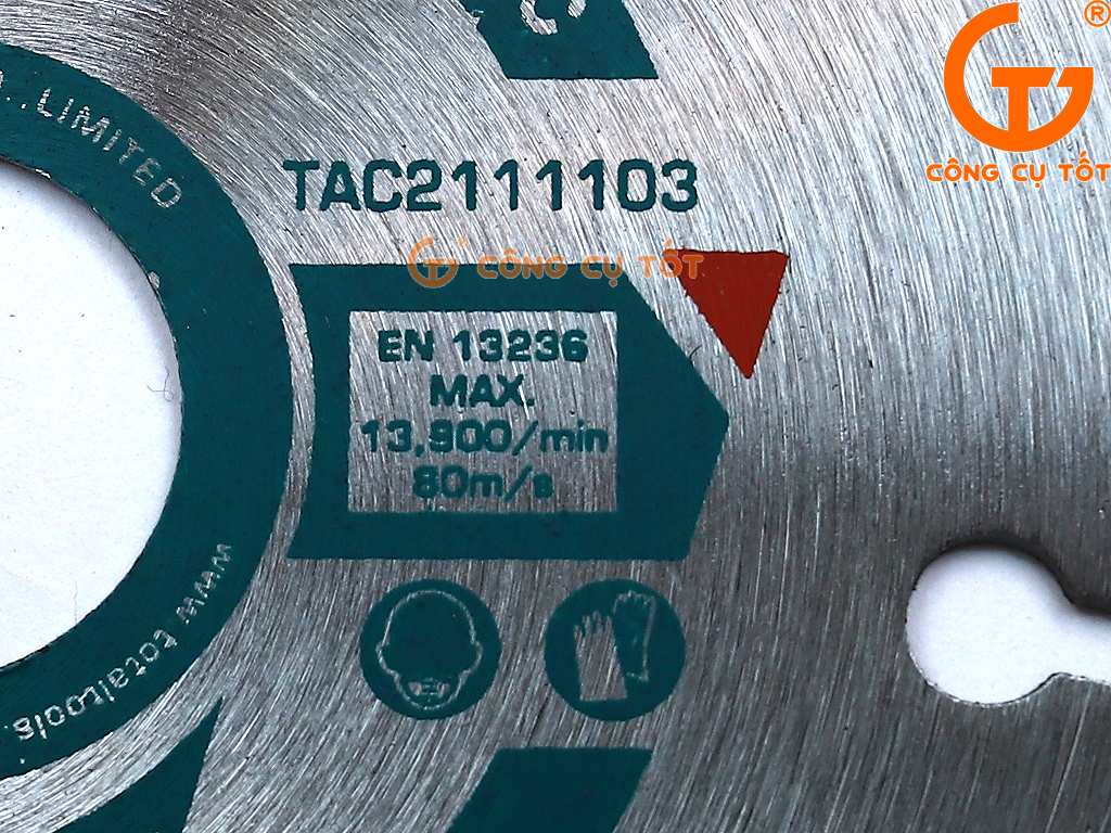 Đĩa cắt khô Total TAC2111103