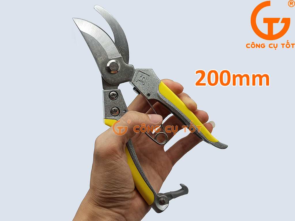 Trên tay kéo cắt cành Bosi Tools BS536088 8inch/200mm