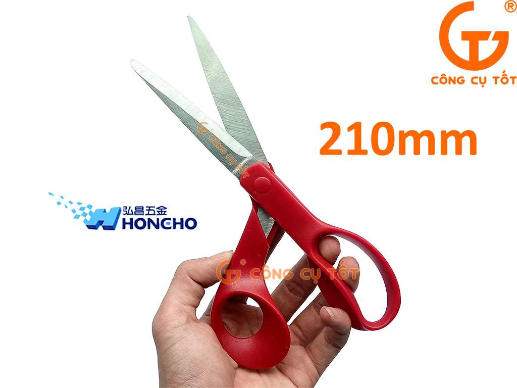 Kéo cắt vải lưỡi chống trơn Honcho Đài Loan 210mm