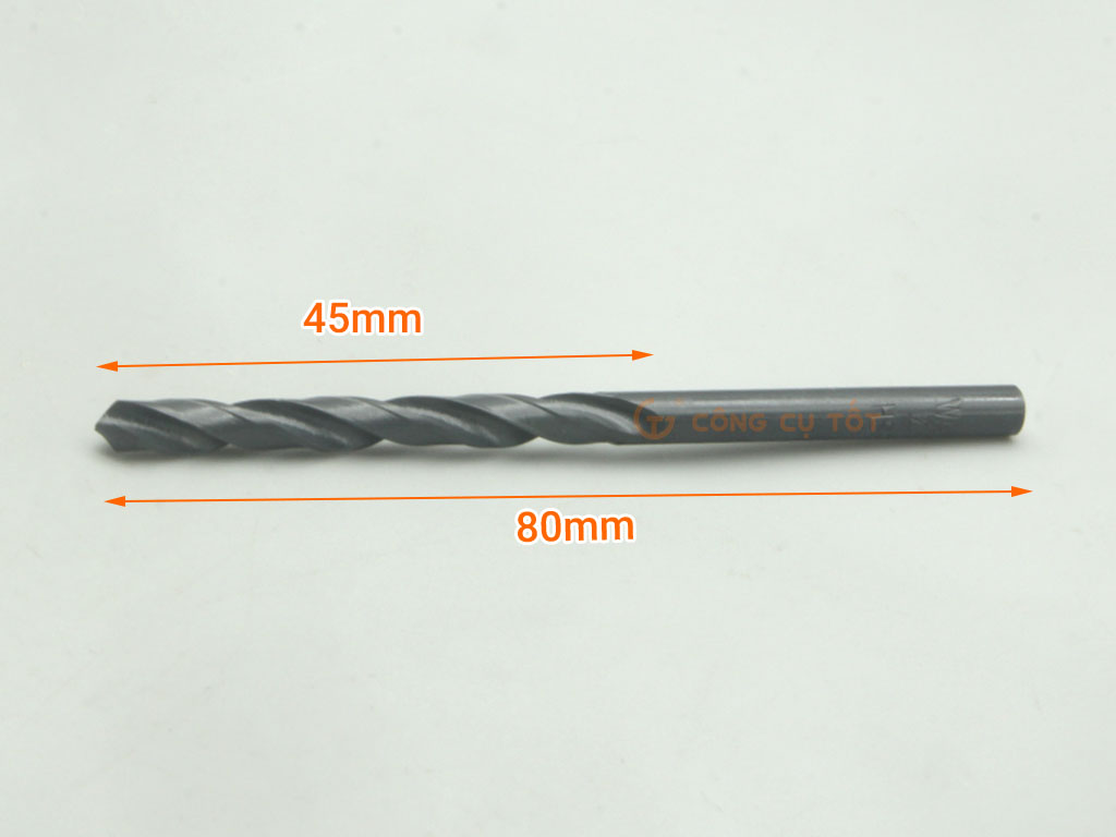 kích thước mũi khoan sắt Wave Φ4.5mm