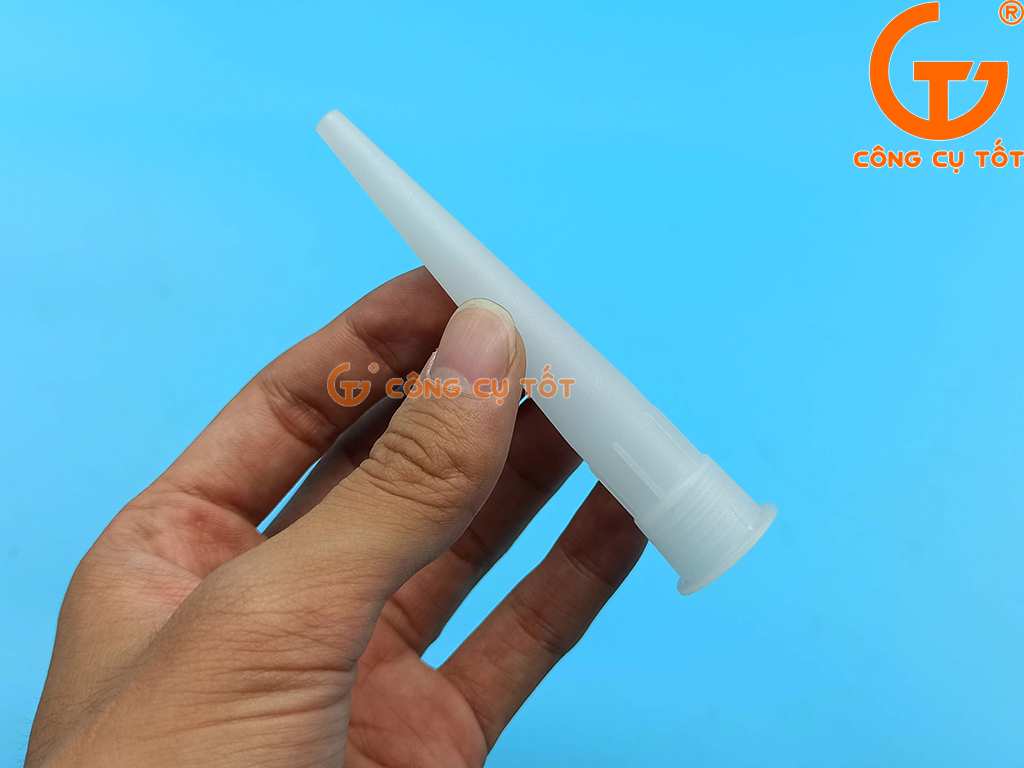 Vòi keo silicone gốc trung tính SIKASIL 119 ống 300ml màu trắng.