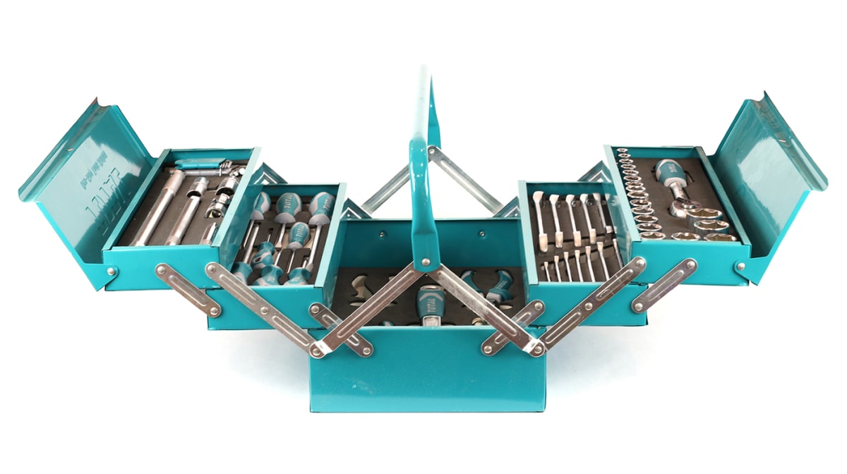 Hình ảnh 3 của mặt hàng Bộ 59 cái công cụ trong hộp đồ nghề