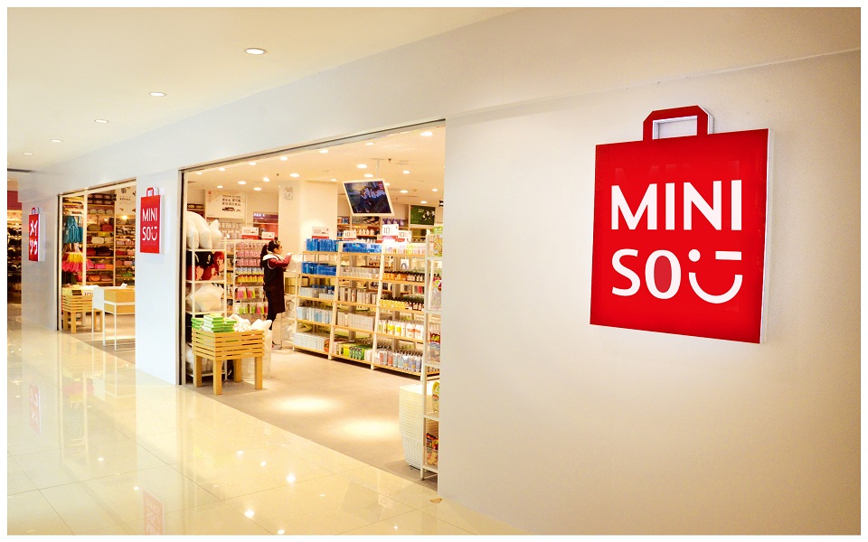 Một số cửa hàng Miniso