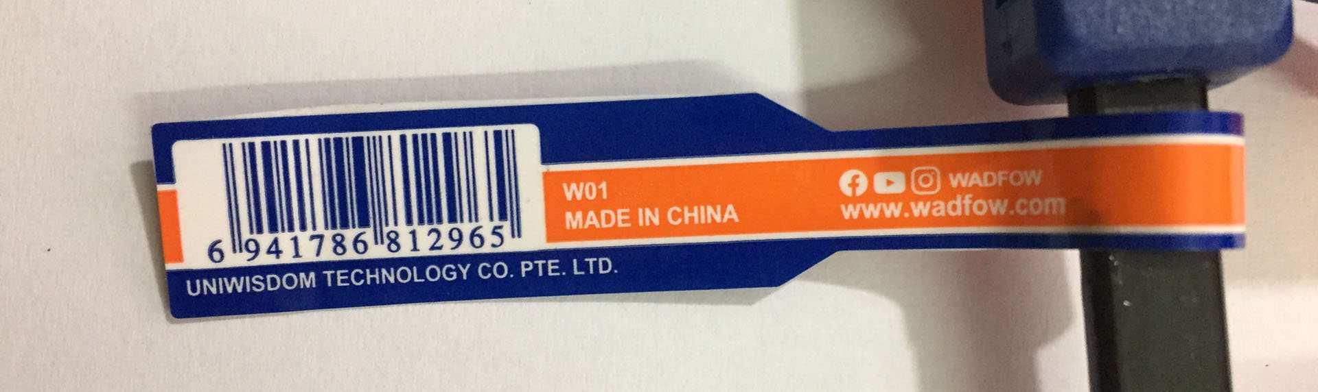 Wadfow là sản phẩm của Trung Quốc