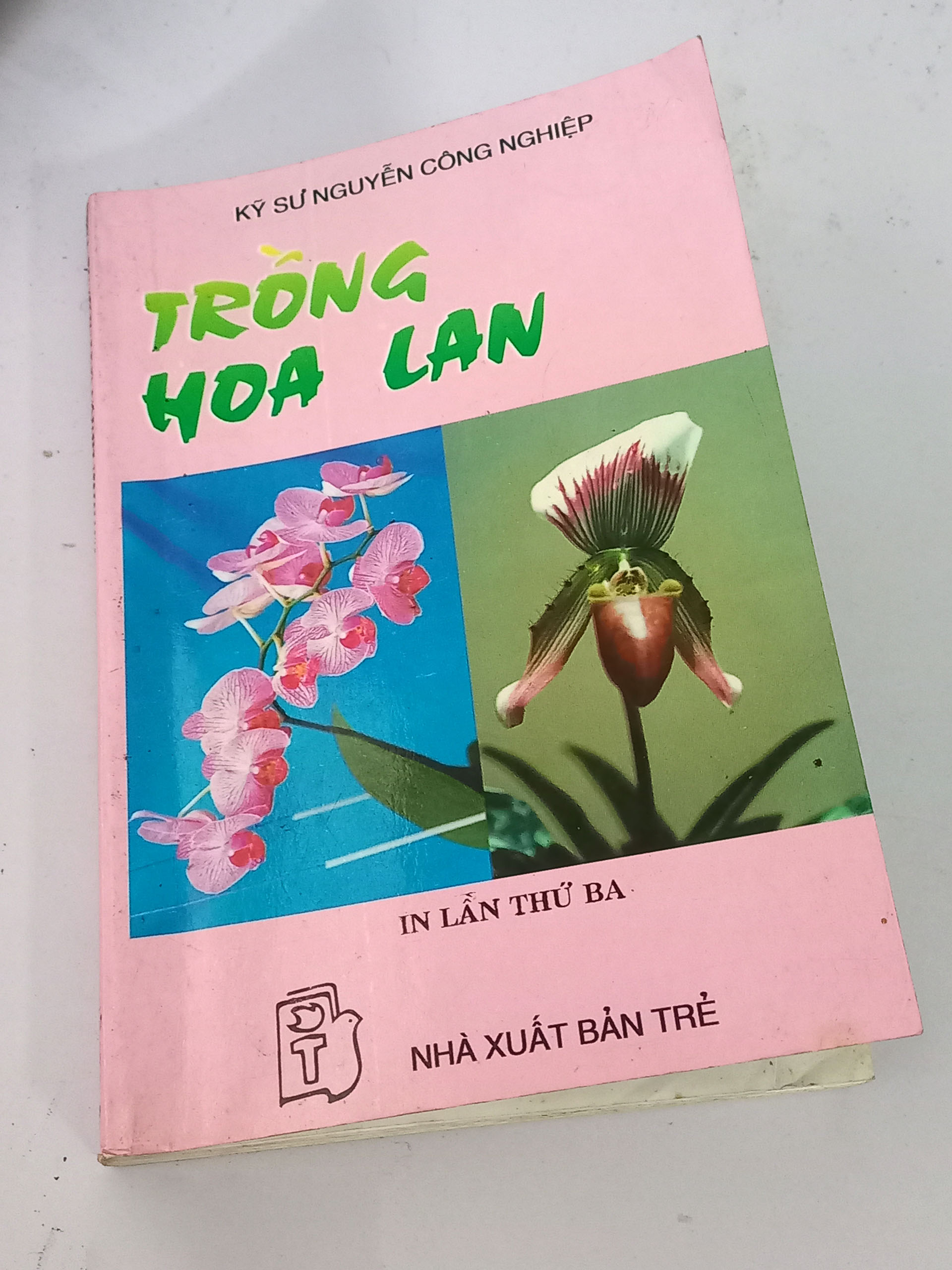 Sách Trồng Hoa Lan của Nguyễn CÔng Nghiệp