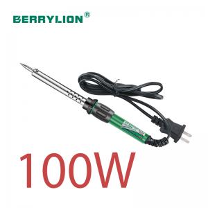 Mỏ hàn nhọn cán nhựa xanh Berrylion 100W