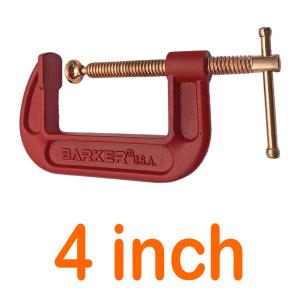 Cảo chữ C 4 inch bằng thép dẻo BARKER USA 68-604