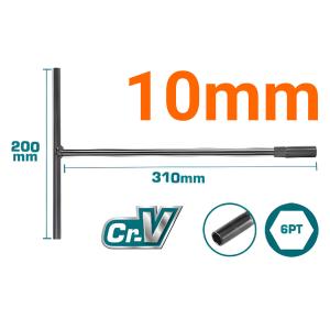 Chìa vặn chữ T 10mm Total