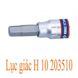 Tube Kingtony 1/4" mũi Lục giác H 10 203510