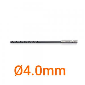 Mũi khoan sắt Ø4.0mm chuôi lục 6 ly loại dài 180mm Onishi