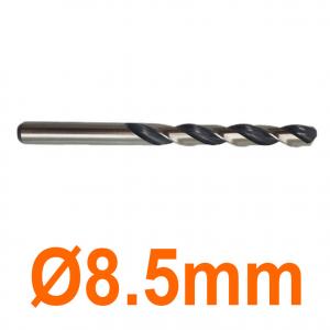 Mũi khoan thép inox Ø8.5mm đen trắng Senka