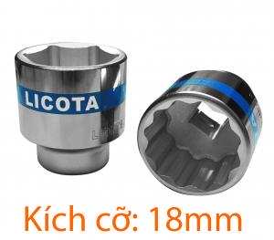 Đầu típ LICOTA 3/4" Lục số 18