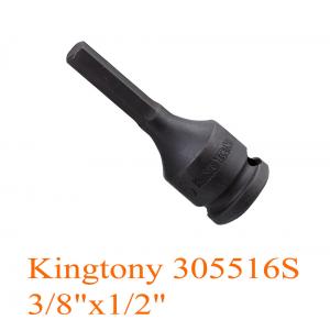 Đầu tuýp lục giác đen 3/8"x1/2" Kingtony 305516S