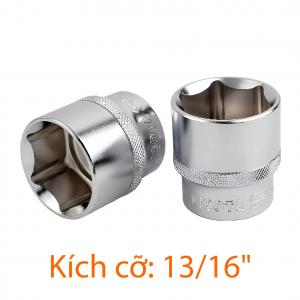 Đầu tuýp 1/2" 6 góc Flank 13/16" LICOTA