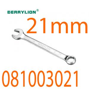 Cờ lê vòng miệng xi mờ kiểu Âu 21mm Berrylion 081003021