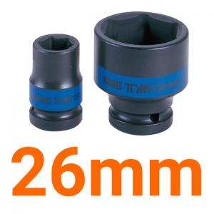 Tube Kingtony 1/2" đen 26 453526M