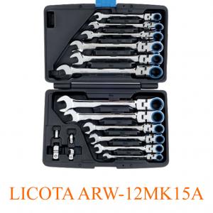 Bộ cờ lê vòng miệng tự động lắc léo 16 món LICOTA