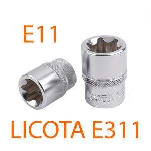 Đầu tuýp 3/8" Torx E11 LICOTA