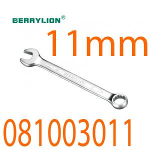 Cờ lê vòng miệng xi mờ kiểu Âu 11mm Berrylion 081003011