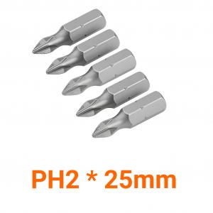 BỘ ĐẦU VÍT + 5 CÁI PH2 * 25mm CÔNG NGHIỆP