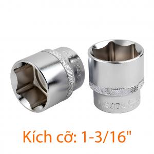 Đầu tuýp 1/2" 6 góc Flank 1-3/16" LICOTA