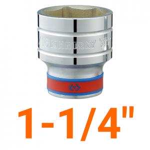 Đầu tuýp ngắn lục giác 1/2"-1-1/4" kingtony 433540SR