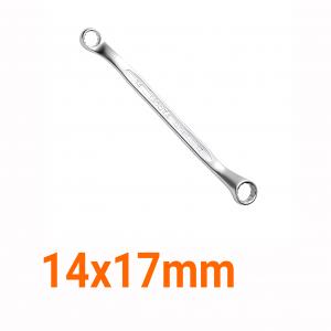 Cờ lê 2 đầu vòng nghiêng 45 độ 14x17mm LICOTA