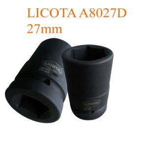 đầu típ  đen   licota  1" lục giác 27mm