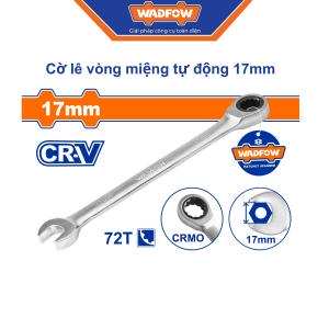 Cờ lê vòng miệng tự động 17mm Wadfow