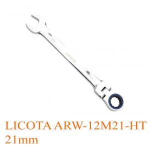 Cờ lê vòng miệng tự động 1 chiều lắc léo 21mm LICOTA