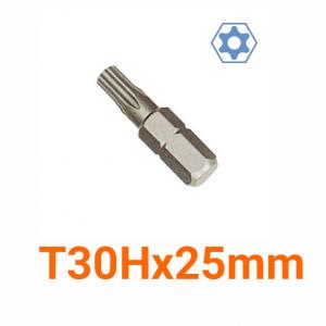 Mũi bắt vít mũi hoa thị có lỗ T30Hx25mm LICOTA