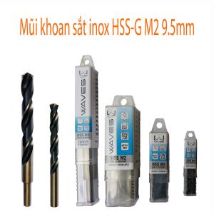 Mũi khoan sắt inox HSS-G M2 9.5mm