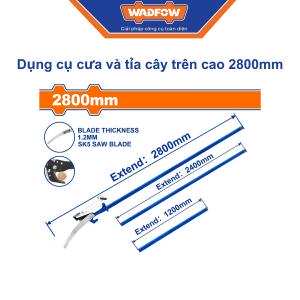 Dụng cụ cưa và tỉa cây trên cao 2800mm Wadfow