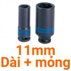 Tube Kingtony 1/2" đen dài mỏng 11 493511M