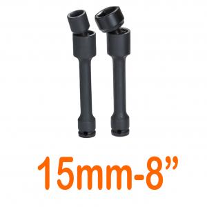 Đầu nối tuýp 3/8" lắc léo 8" 15mm LICOTA AEB-US315B