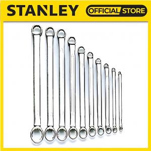 Cờ lê 2 đầu vòng 75° hệ MET (bộ 10 chi tiết) Stanley 87- 617-3