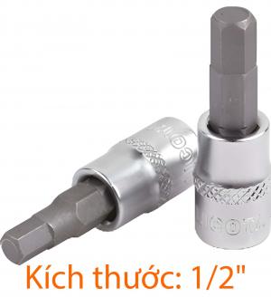 Đầu tuýp 1/2" mũi vít lục giác 1/2" LICOTA