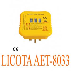 Thiết bị kiểm tra ổ cắm điện LICOTA AET-8033