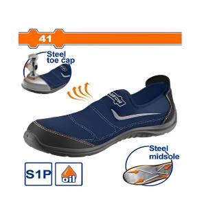 Giày bảo hộ vải mũi đế thép size 41 Wadfow