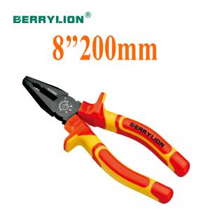 Kìm kết hợp cách điện VDE 8"200mm Berrylion 030207200