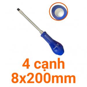 Trục vít đóng 4 cạnh 8x200mm xanh Kapusi