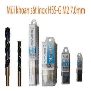 Mũi khoan sắt inox HSS-G M2 7.0mm