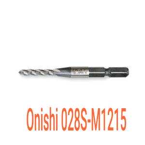 Mũi taro ren xoắn M12x1.5mm chuôi lục 82mm Onishi